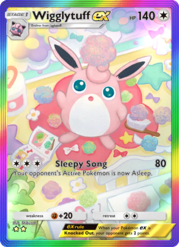Wigglytuff ex · Genetic Apex 279/226