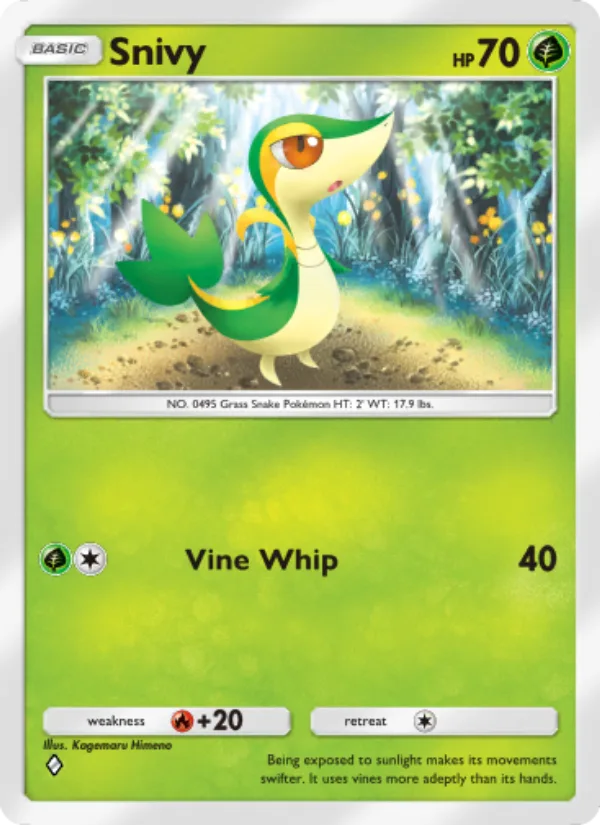 Snivy · Mythical Island 004/68