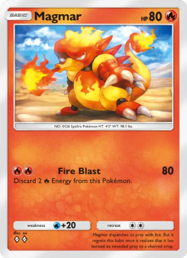 Magmar · Mythical Island 012/68