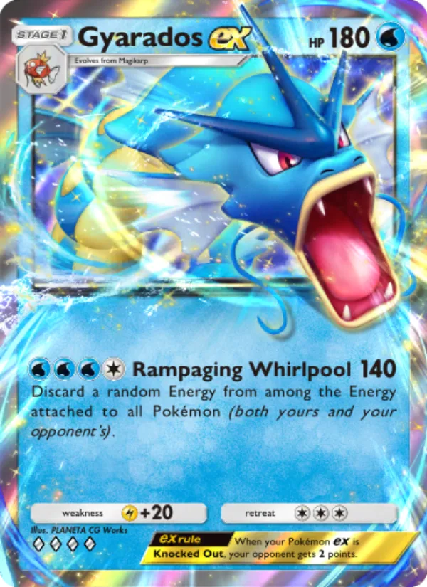Gyarados ex · Mythical Island 018/68