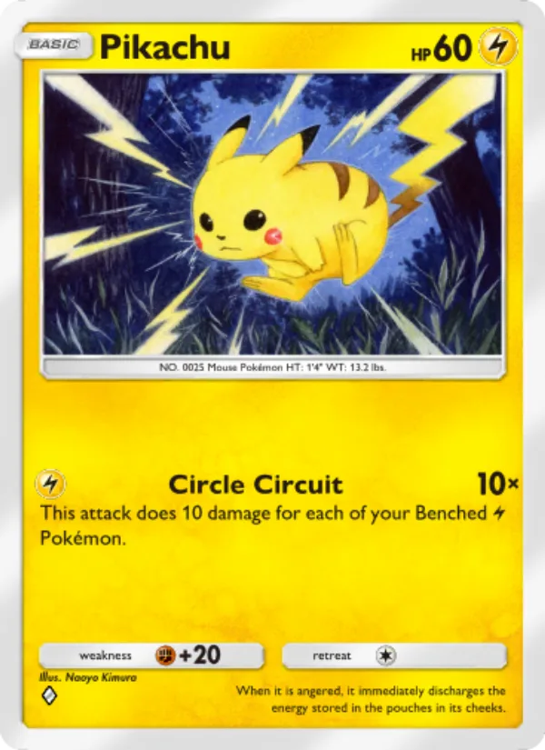 Pikachu · Mythical Island 025/68