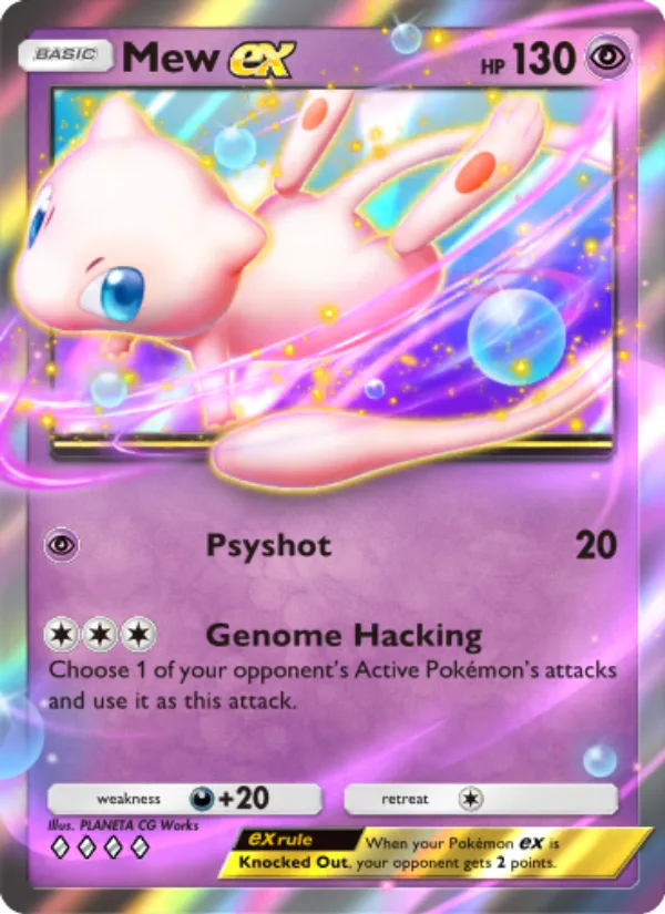 Mew ex · Mythical Island 032/68