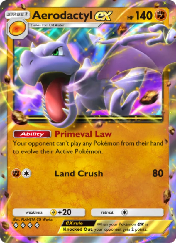 Aerodactyl ex · Mythical Island 046/68