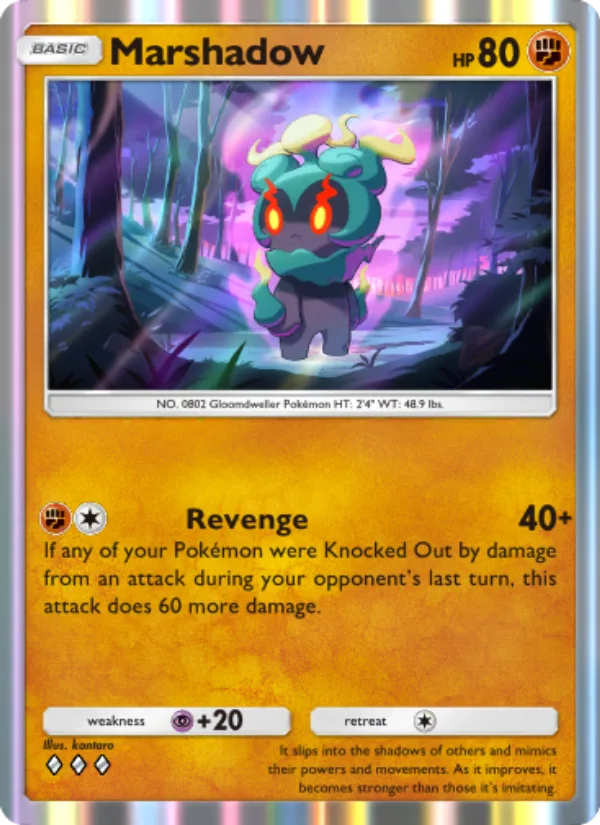 Marshadow · Mythical Island 047/68