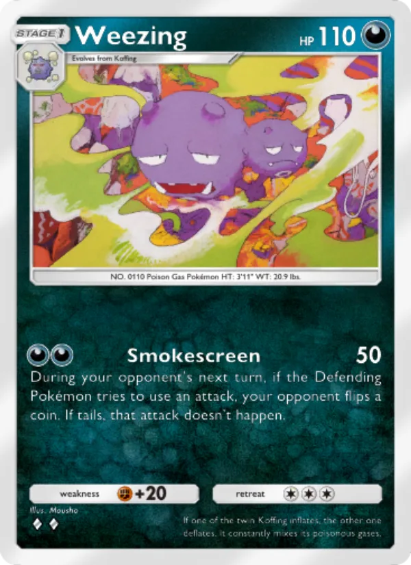 Weezing · Mythical Island 050/68