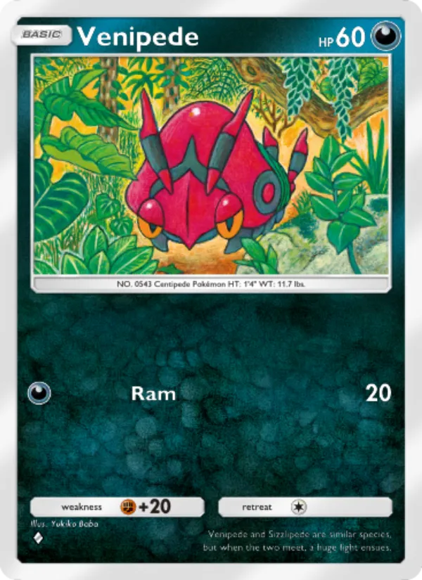 Venipede · Mythical Island 053/68