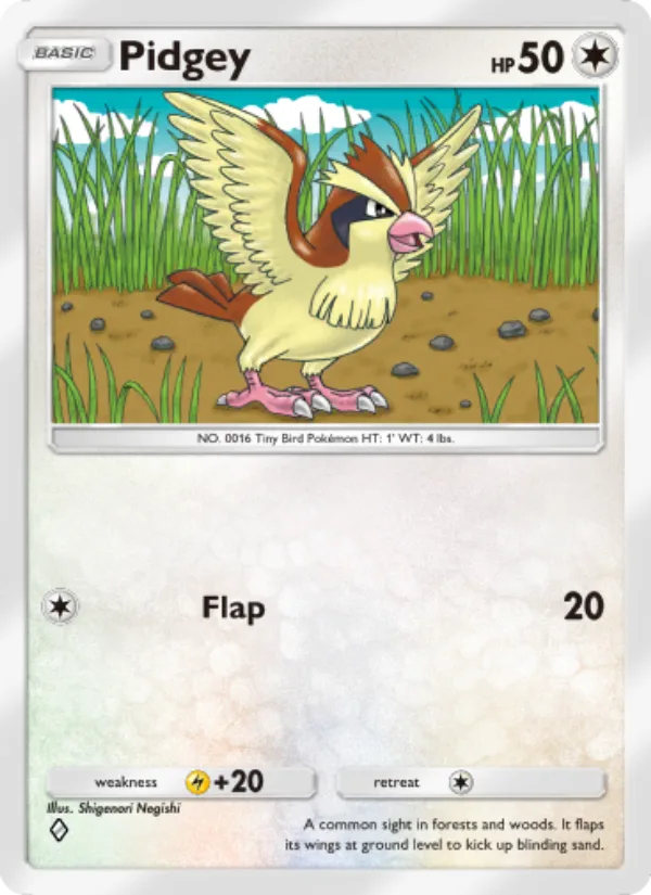 Pidgey · Mythical Island 057/68
