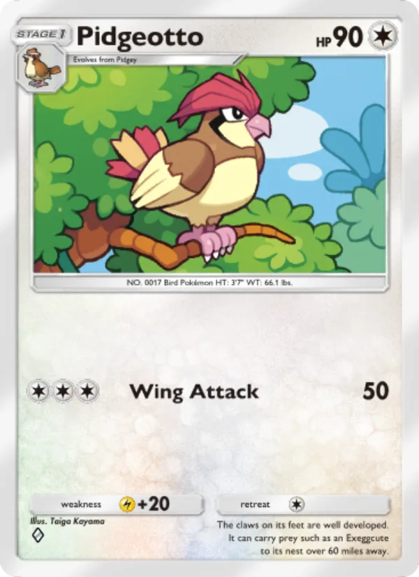 Pidgeotto · Mythical Island 058/68