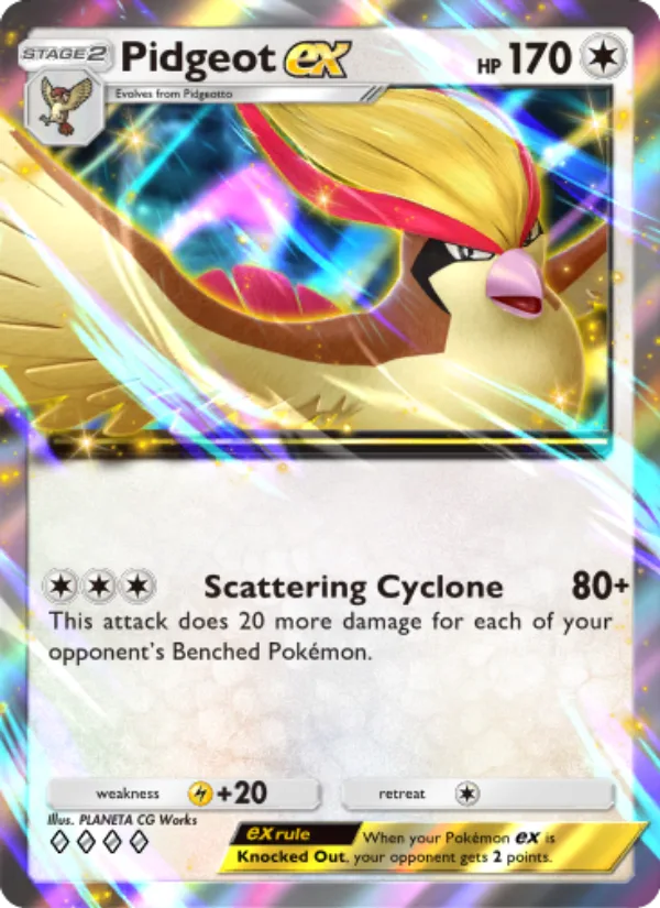 Pidgeot ex · Mythical Island 059/68
