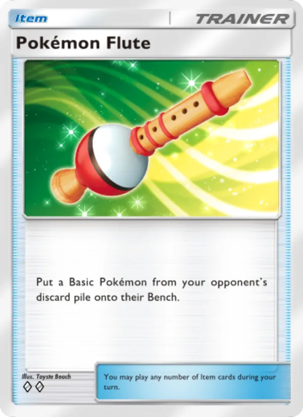 Pokémon Flute · Mythical Island 064/68