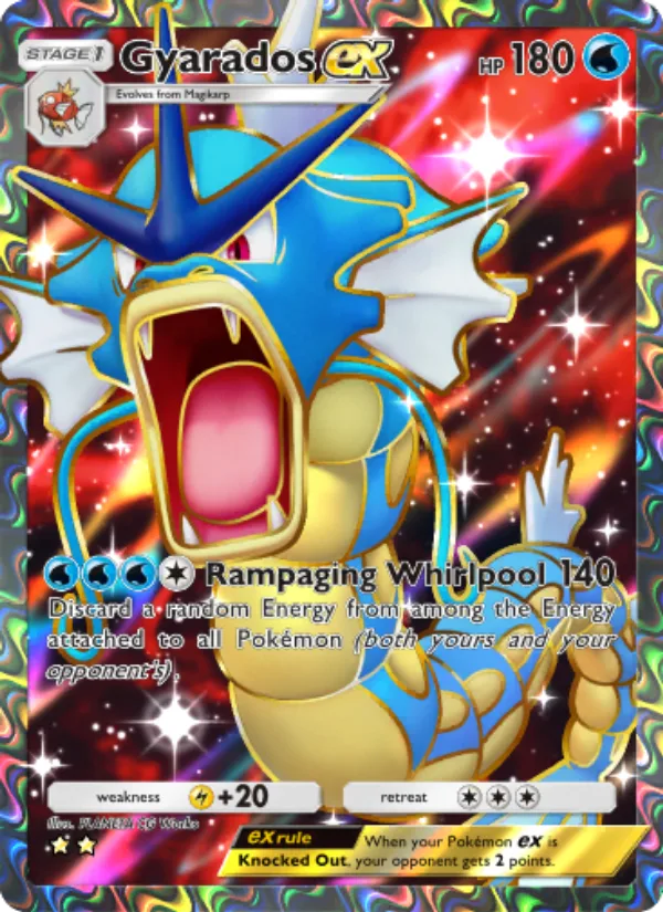 Gyarados ex · Mythical Island 076/68