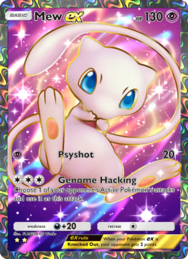 Mew ex · Mythical Island 077/68