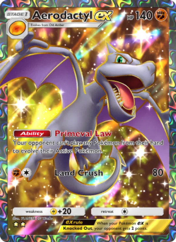 Aerodactyl ex · Mythical Island 078/68