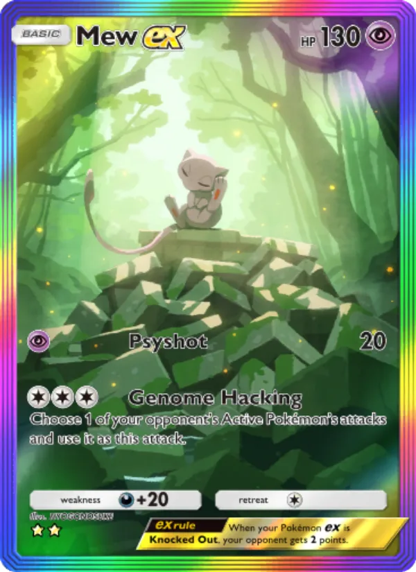 Mew ex · Mythical Island 083/68