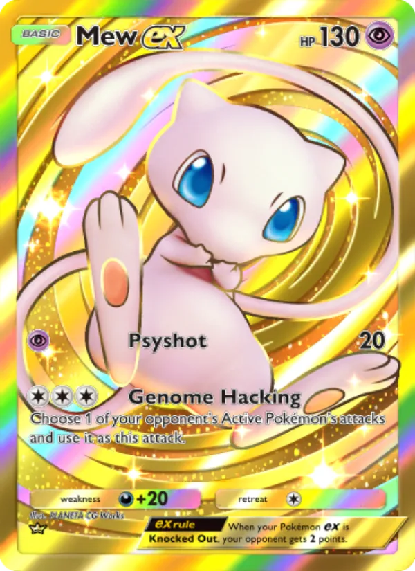 Mew ex · Mythical Island 086/68