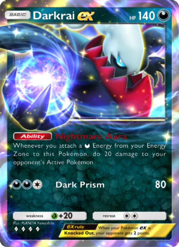 Darkrai ex · Space-Time Smackdown 110/140