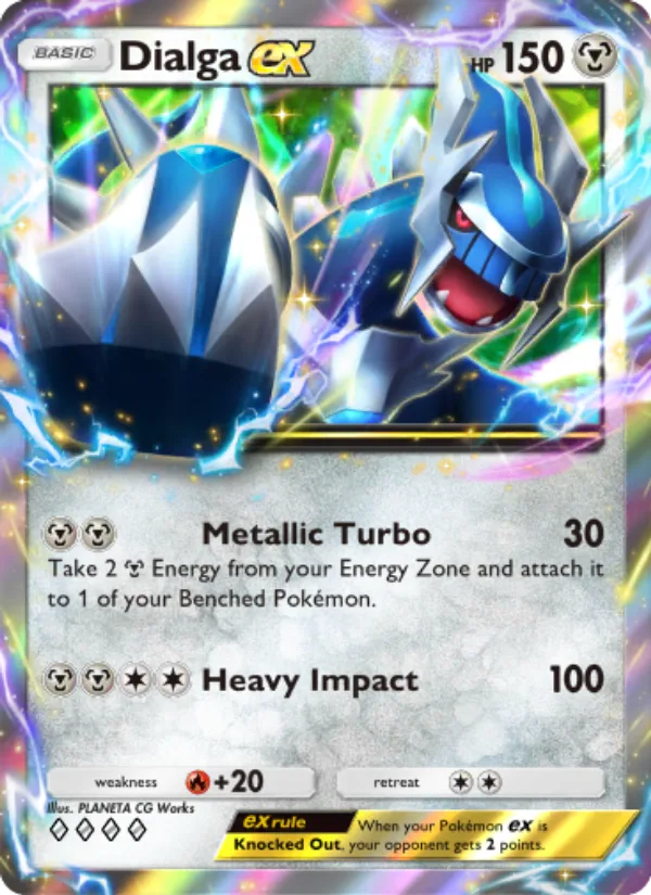Dialga ex · Space-Time Smackdown 119/140