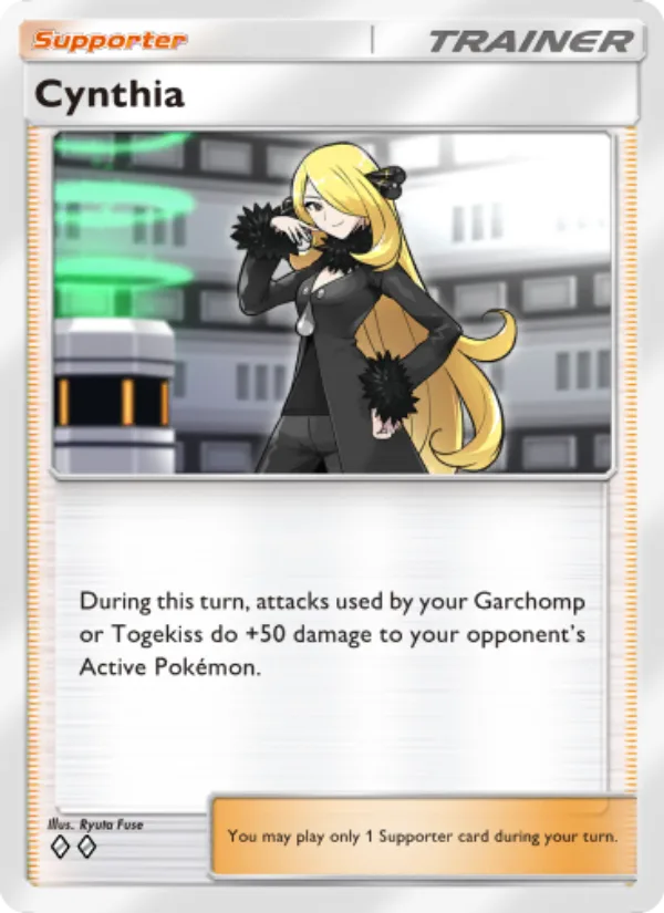Cynthia · Space-Time Smackdown 152/140