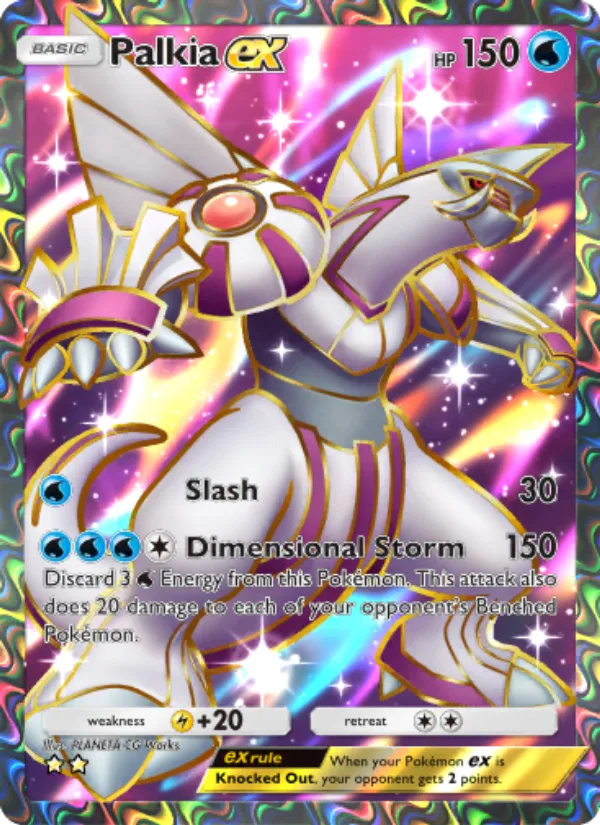 Palkia ex · Space-Time Smackdown 182/140