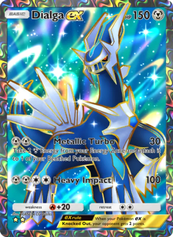 Dialga ex · Space-Time Smackdown 188/140