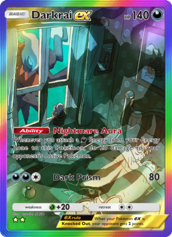 Darkrai ex · Space-Time Smackdown 202/140
