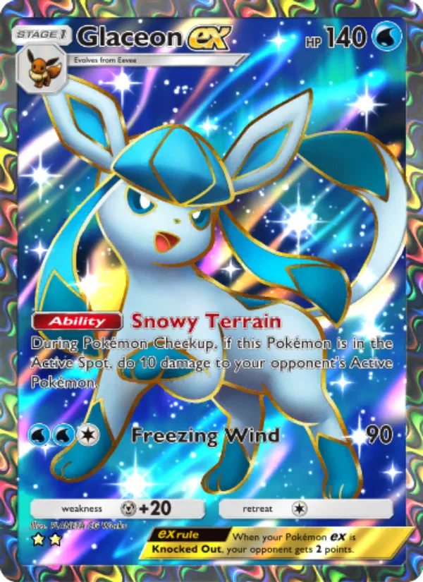 Glaceon ex · Triumphant Light 083/75