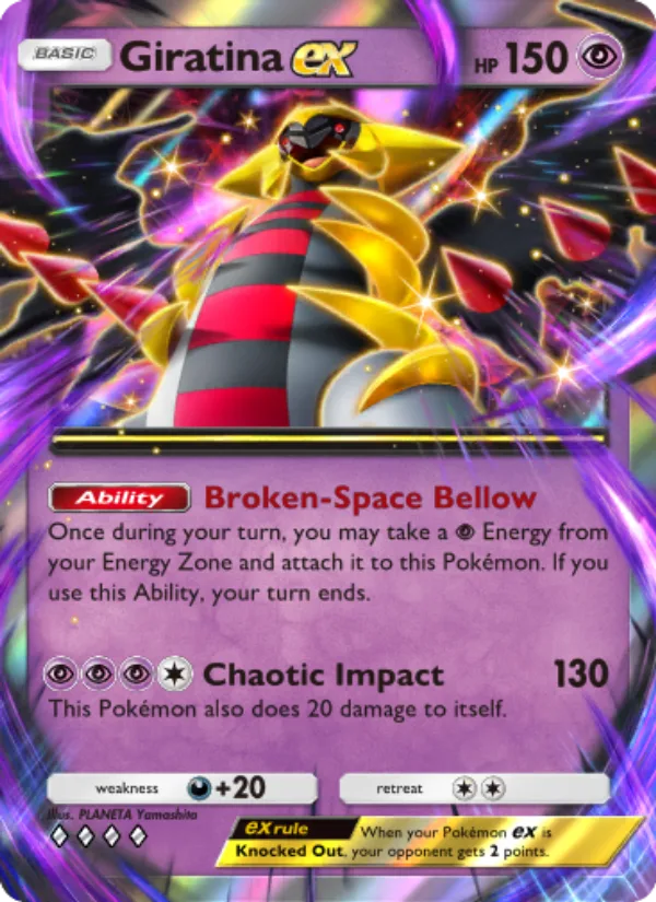 Giratina ex · Shining Revelry 035/72