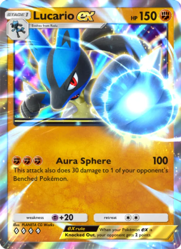 Lucario ex · Shining Revelry 043/72