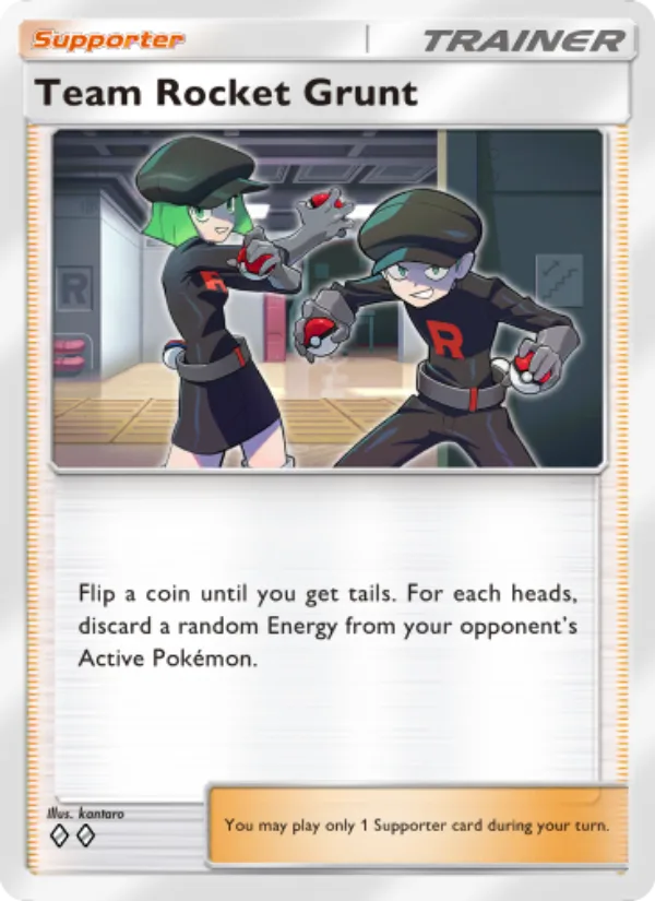 Team Rocket Grunt · Shining Revelry 072/72