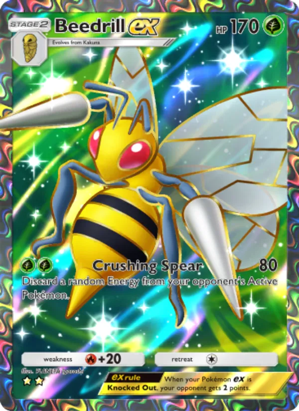 Beedrill ex · Shining Revelry 079/72