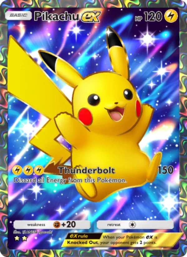 Pikachu ex · Shining Revelry 082/72