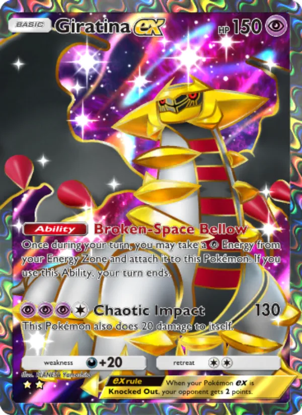 Giratina ex · Shining Revelry 083/72