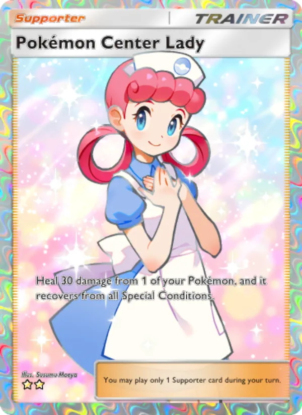Pokémon Center Lady · Shining Revelry 089/72