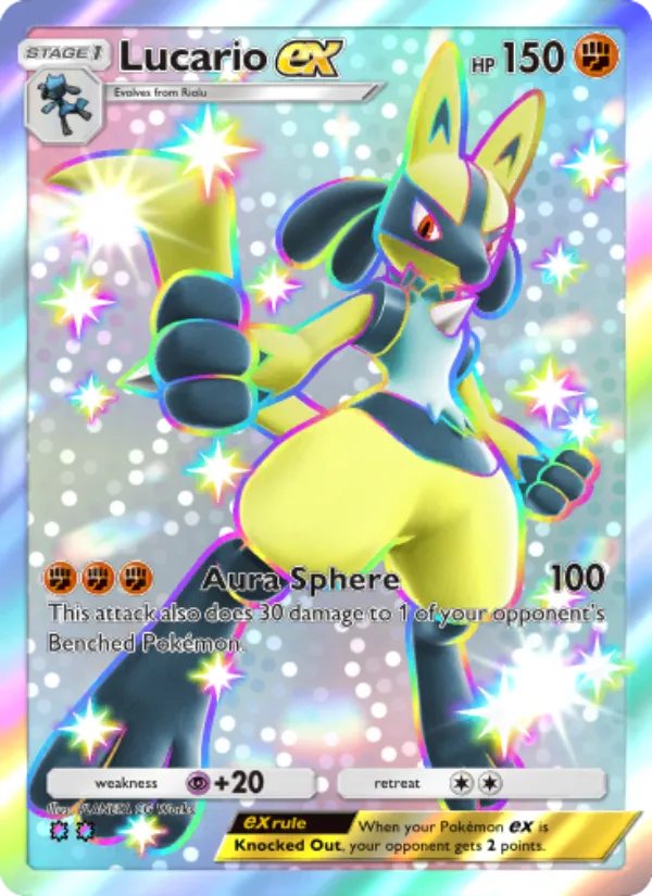 Lucario ex · Shining Revelry 110/72