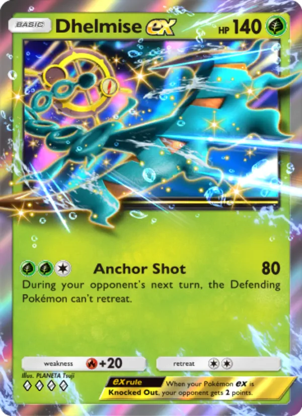Dhelmise ex · Celestial Guardians 023/155