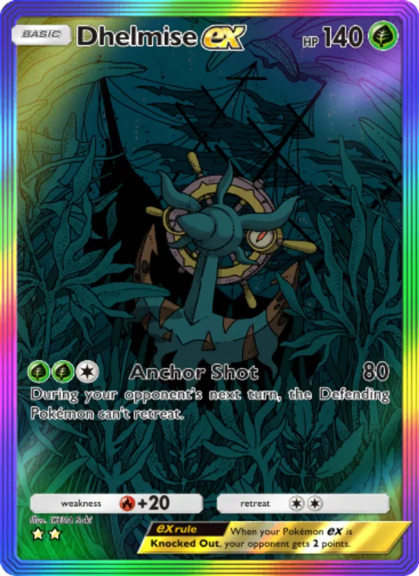 Dhelmise ex · Celestial Guardians 199/155