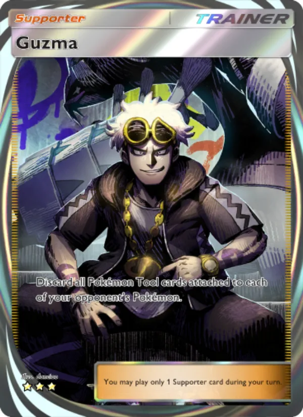 Guzma · Celestial Guardians 208/155