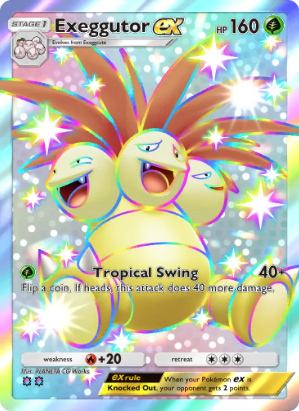 Exeggutor ex · Celestial Guardians 231/155