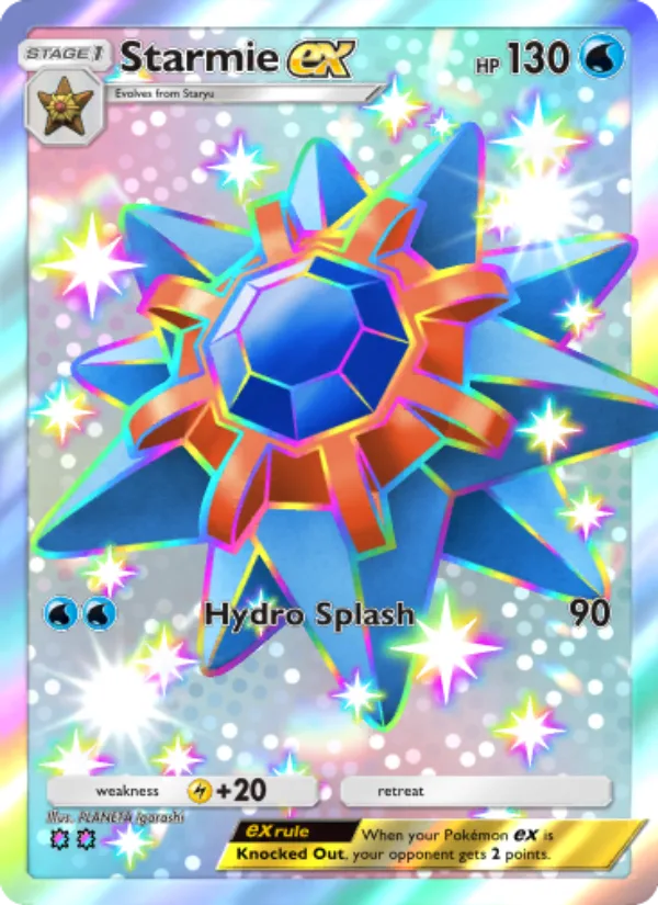 Starmie ex · Celestial Guardians 233/155