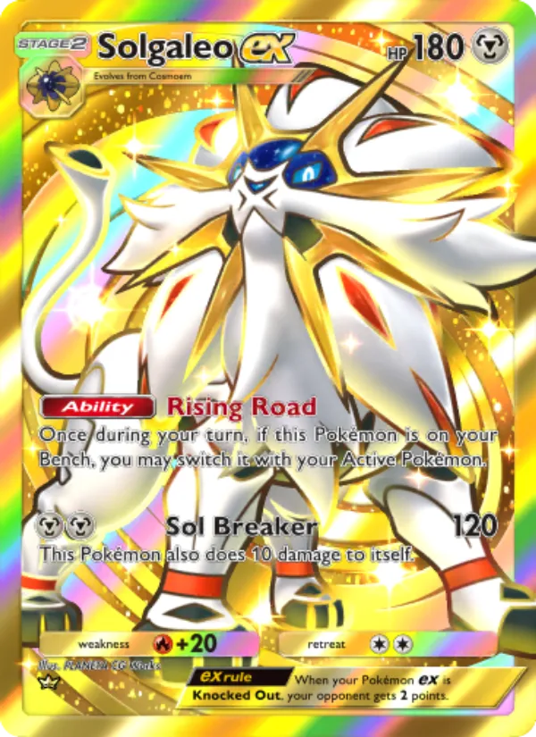 Solgaleo ex · Celestial Guardians 239/155