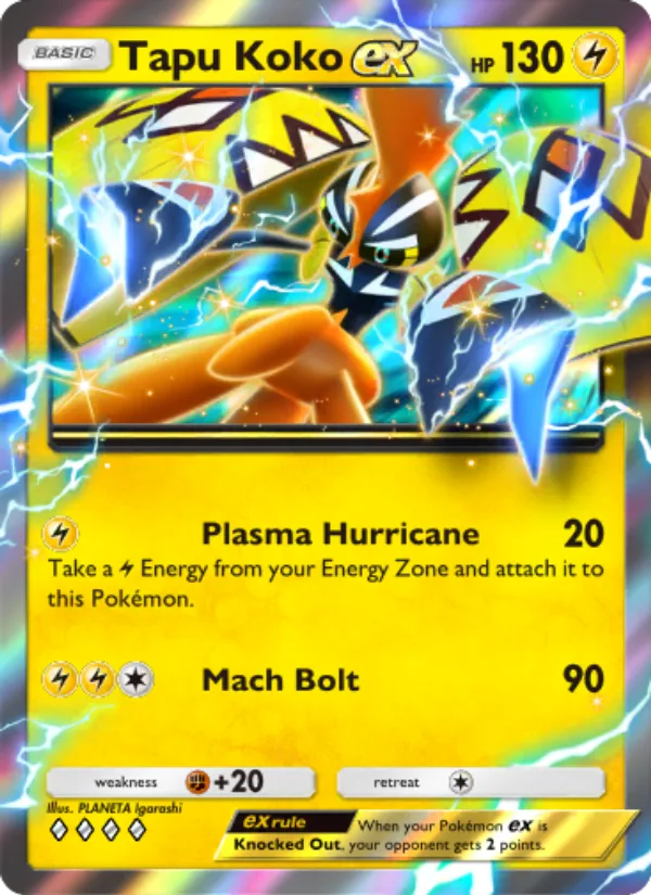 Tapu Koko ex · Extradimensional Crisis 019/69