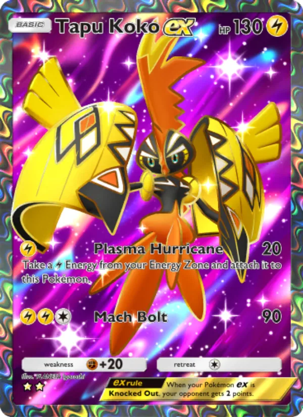 Tapu Koko ex · Extradimensional Crisis 077/69
