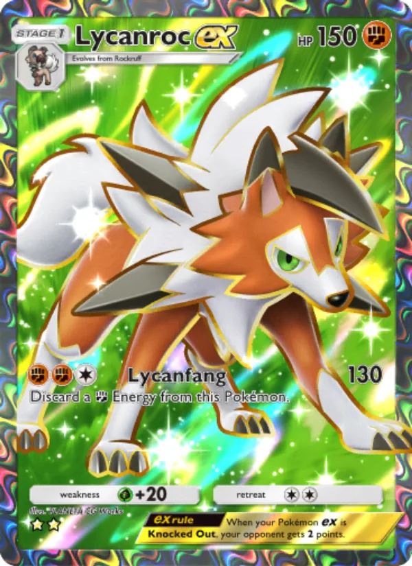 Lycanroc ex · Extradimensional Crisis 078/69