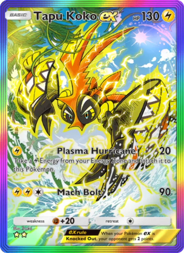 Tapu Koko ex · Extradimensional Crisis 084/69