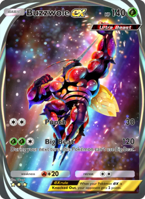 Buzzwole ex · Extradimensional Crisis 088/69