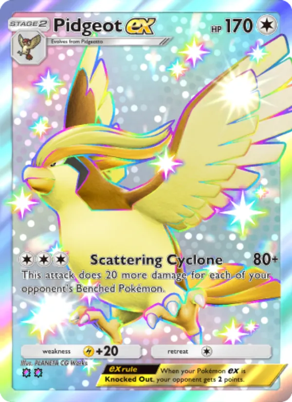 Pidgeot ex · Extradimensional Crisis 102/69