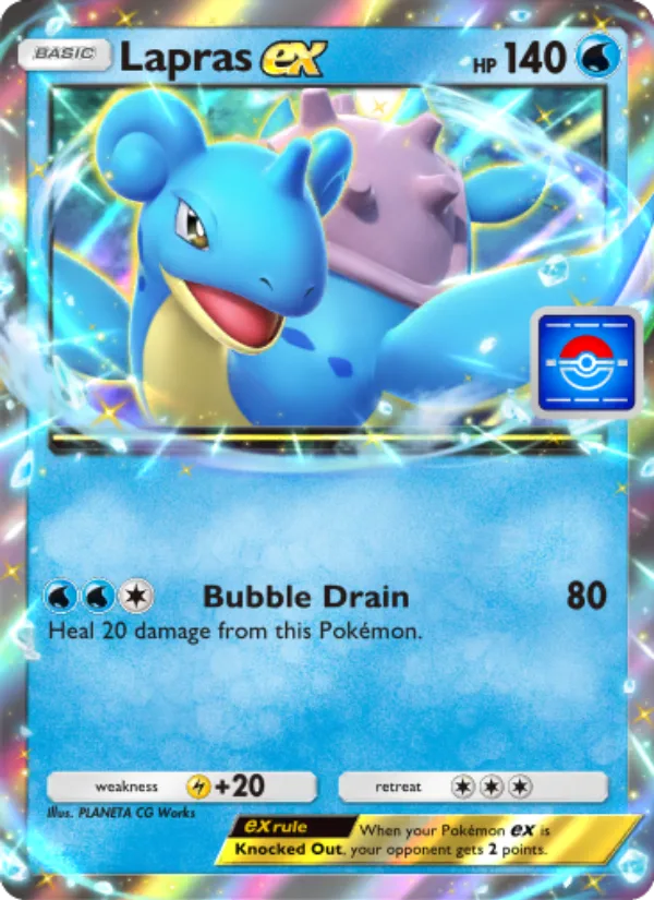 Lapras ex · Promos-A 014/100