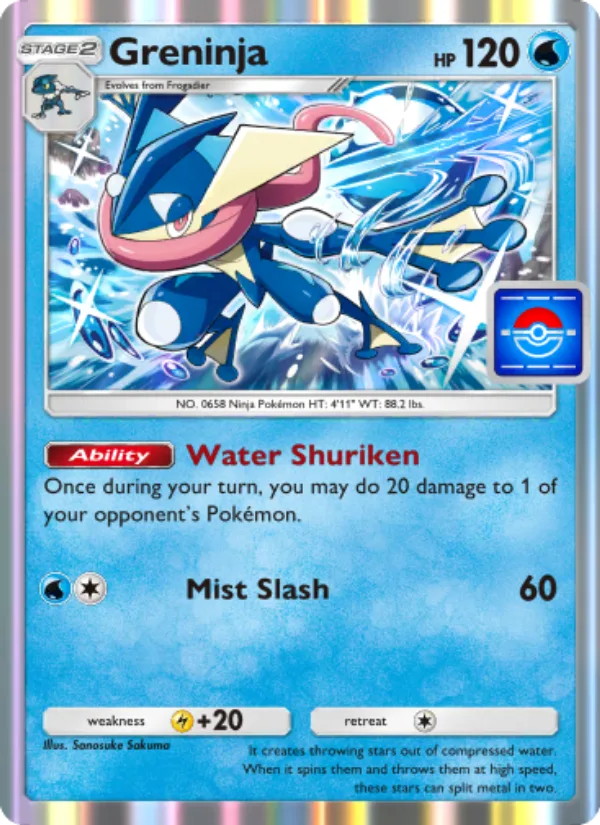 Greninja · Promos-A 019/100