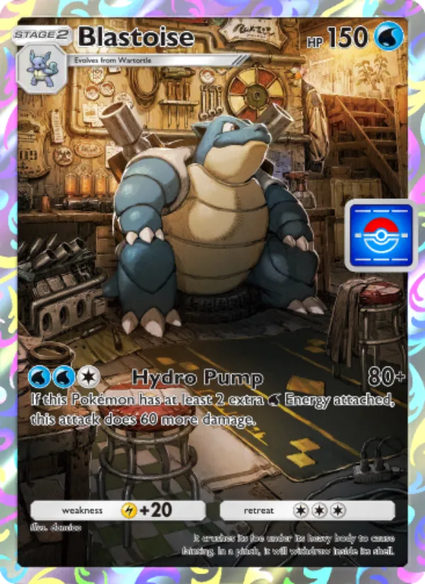 Blastoise · Promos-A 029/100