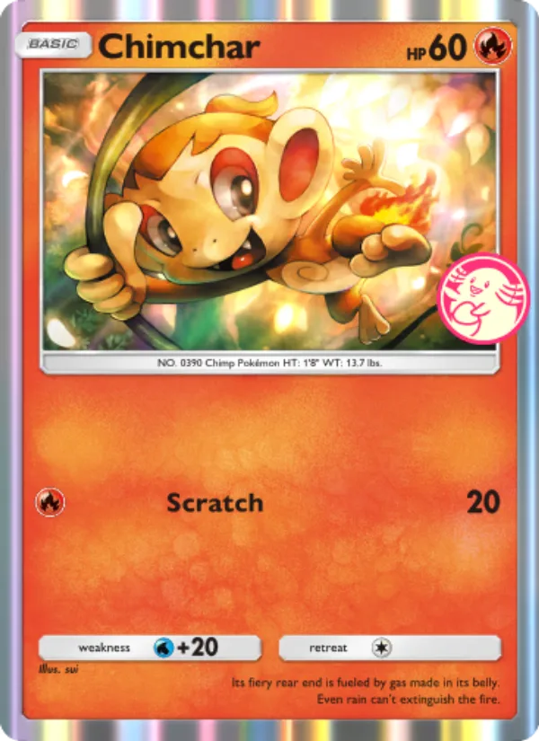 Chimchar · Promos-A 040/100